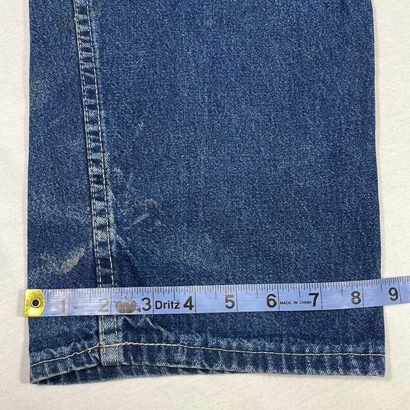 Carter’s Carpenter Jeans Vtg 1960s-70s, Distressed & Worn 40x32 “Watch the Wear” - Picture 15 of 16